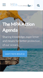 Mobile Screenshot of mpaaction.org